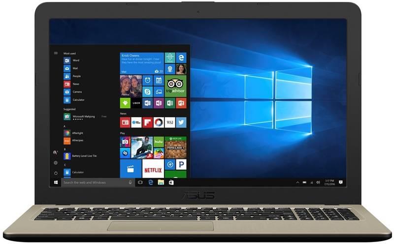 Notebook Asus VivoBook X540UA-DM678T černý zlatý