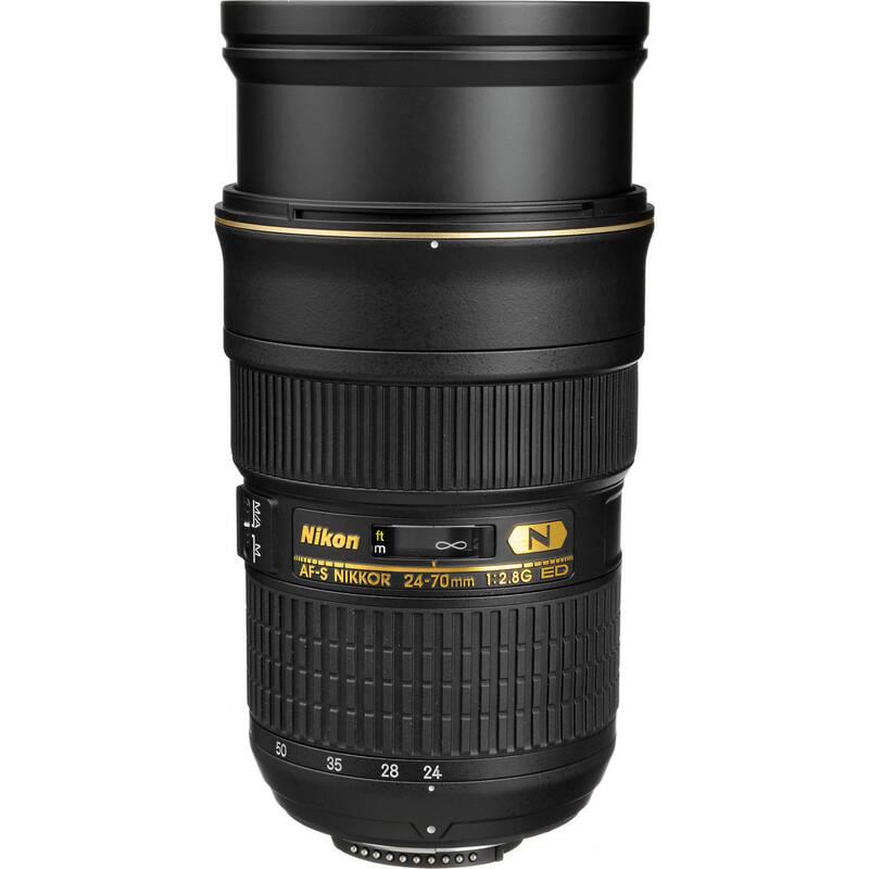 Objektiv Nikon NIKKOR 24-70 mm F 2.8G ED AF-S černý, Objektiv, Nikon, NIKKOR, 24-70, mm, F, 2.8G, ED, AF-S, černý