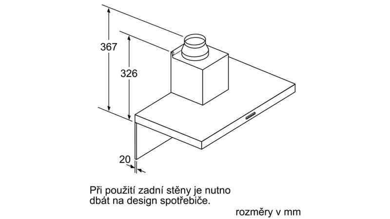 Odsavač par Bosch DWB67IM50 nerez