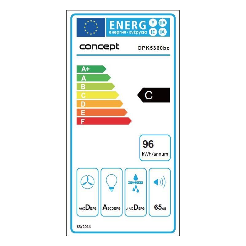 Odsavač par Concept OPK5360bc černý