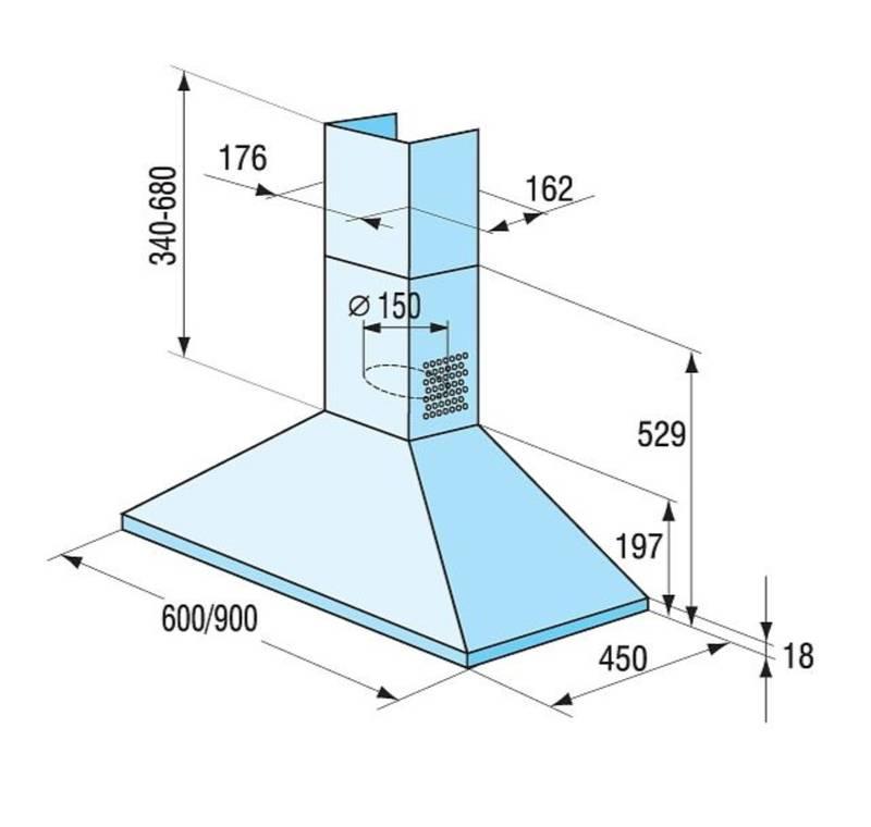 Odsavač par Mora OK 943 X
