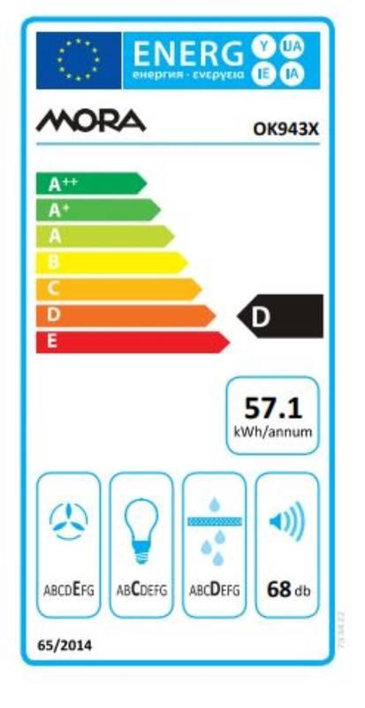 Odsavač par Mora OK 943 X