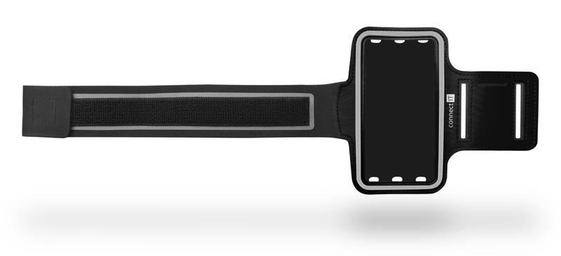 Pouzdro na mobil sportovní Connect IT na ruku pro velikost 4,7" černé