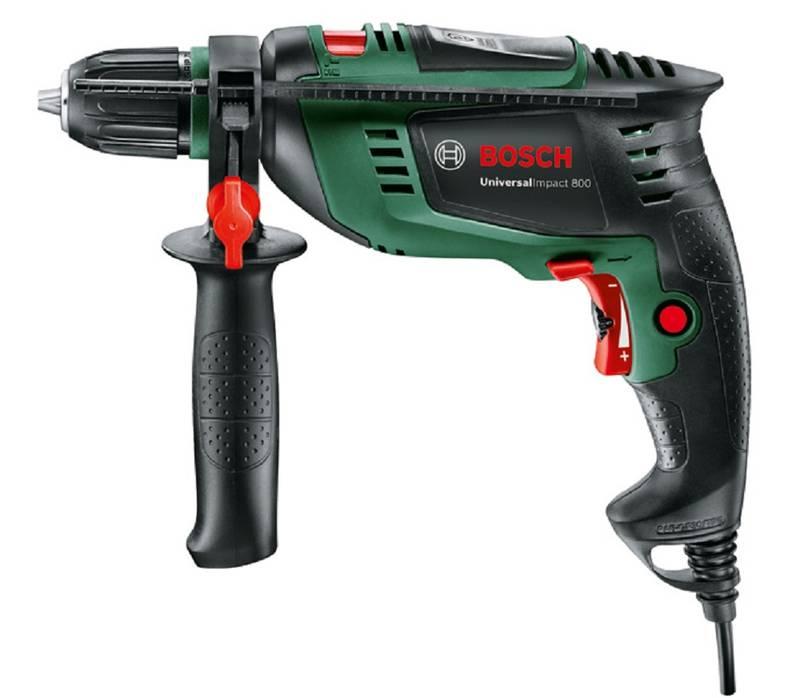 Příklepová vrtačka Bosch UniversalImpact 800 19 ks sada příslušenství