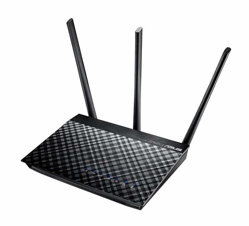 Router Asus DSL-AC750 černý, Router, Asus, DSL-AC750, černý