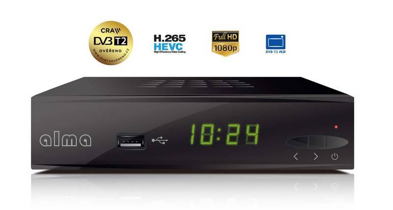 Set-top box ALMA 2860 černý