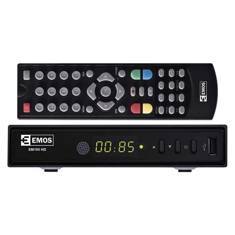 Set-top box EMOS EM180 HD černý