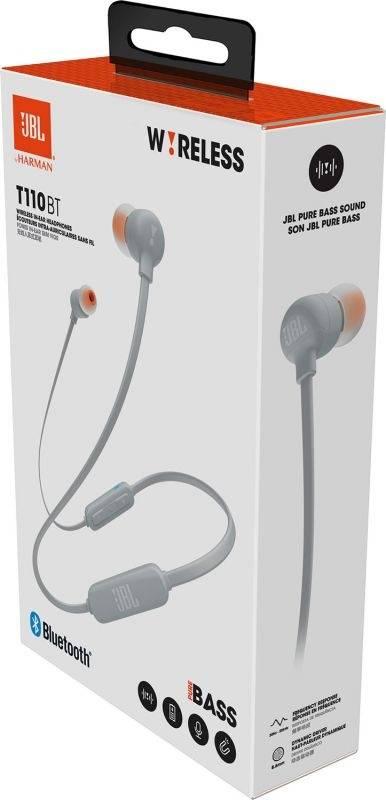 Sluchátka JBL T110BT šedá