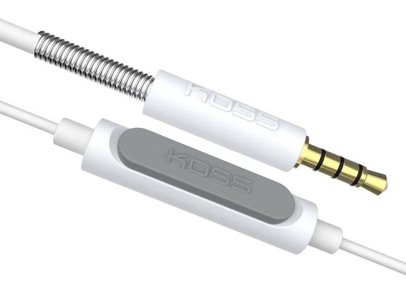 Sluchátka Koss KPH 30i bílá
