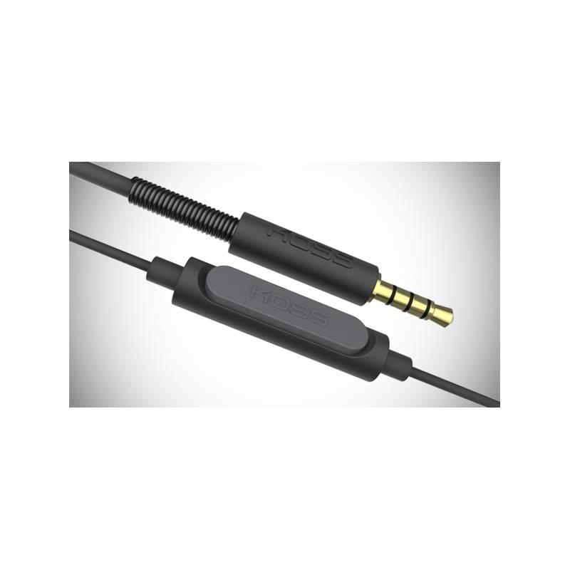 Sluchátka Koss Porta Pro Microphone černá