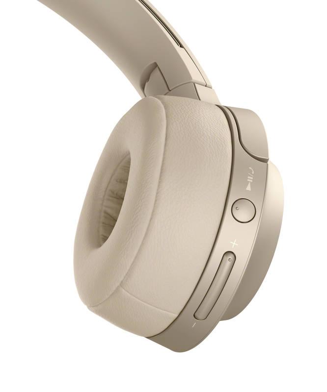 Sluchátka Sony WH-H800 h.ear on 2 Mini zlatá, Sluchátka, Sony, WH-H800, h.ear, on, 2, Mini, zlatá