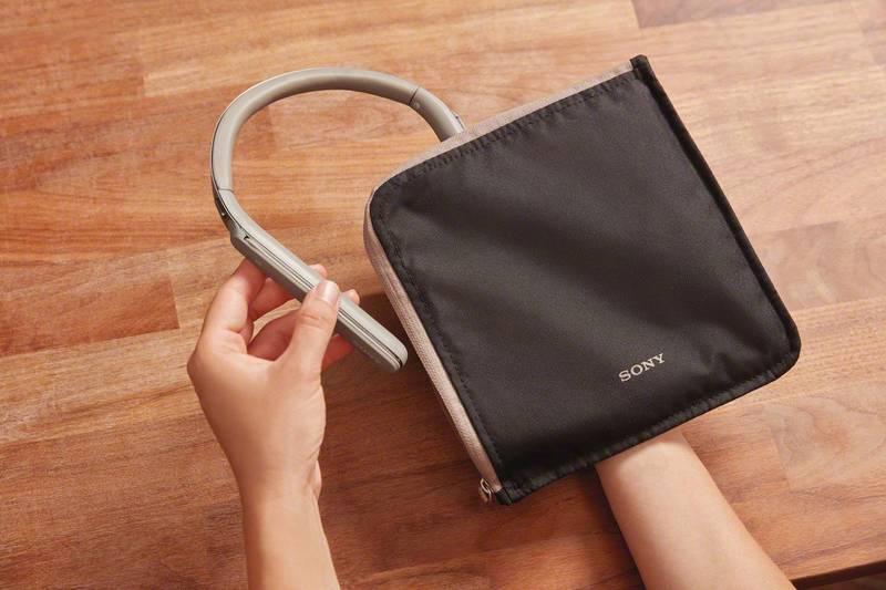 Sluchátka Sony WI-1000X zlatá