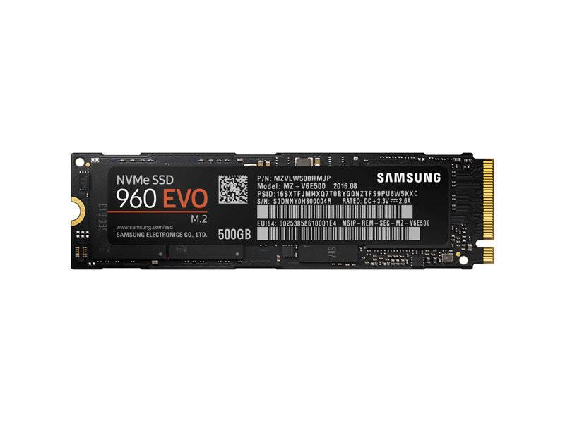 SSD Samsung EVO 960 500GB M.2 černý, SSD, Samsung, EVO, 960, 500GB, M.2, černý