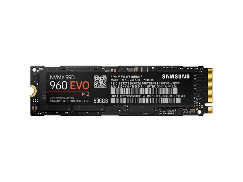 SSD Samsung EVO 960 500GB M.2 černý