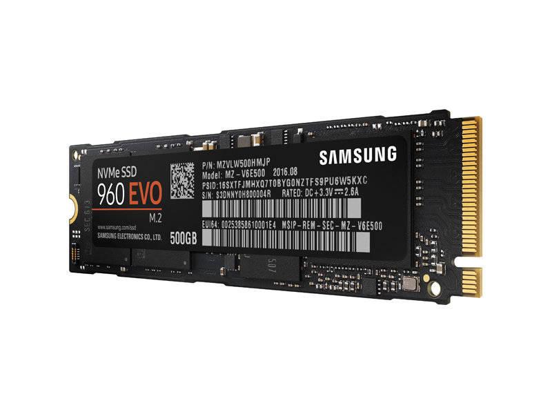 SSD Samsung EVO 960 500GB M.2 černý