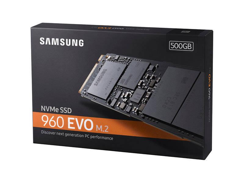 SSD Samsung EVO 960 500GB M.2 černý