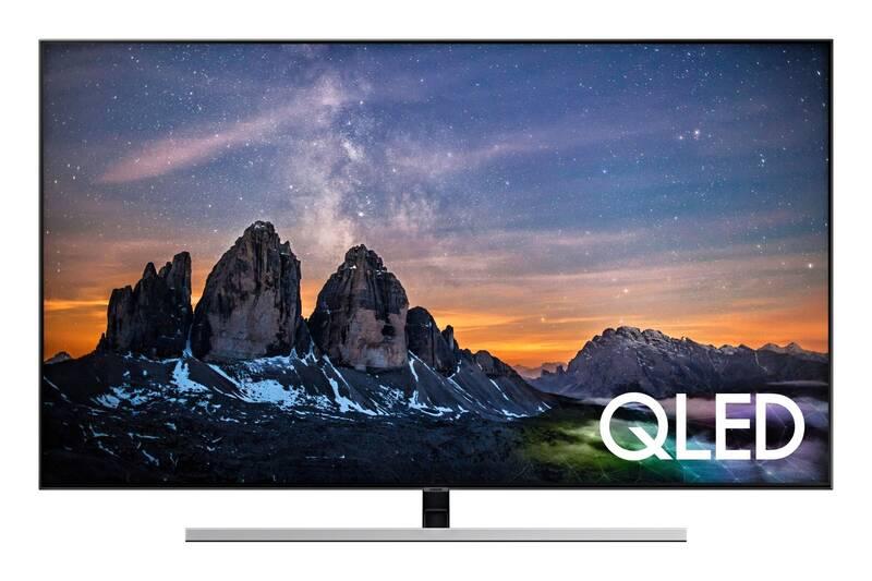 Televize Samsung QE55Q80RA stříbrná
