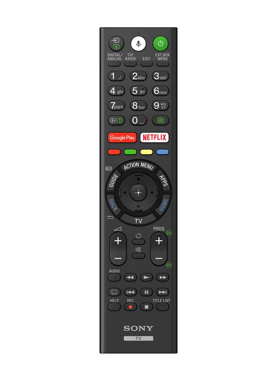 Televize Sony KD-49XG8377 stříbrná