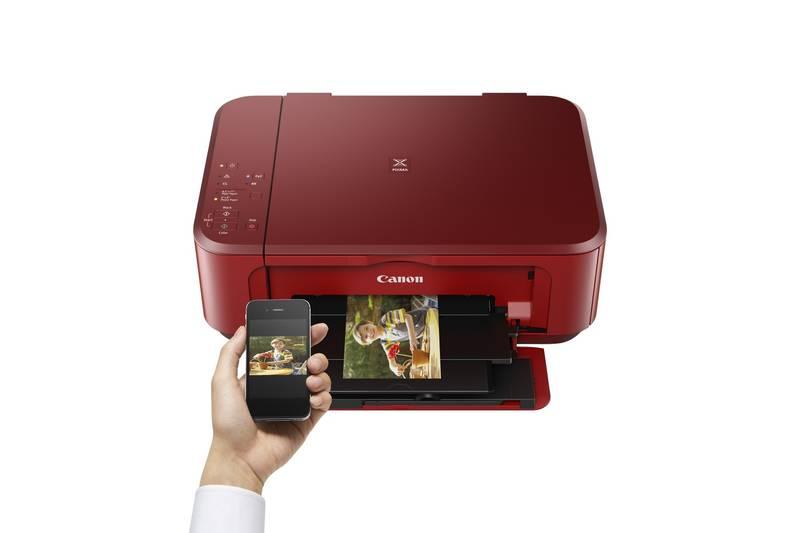 Tiskárna multifunkční Canon PIXMA MG3650S červená