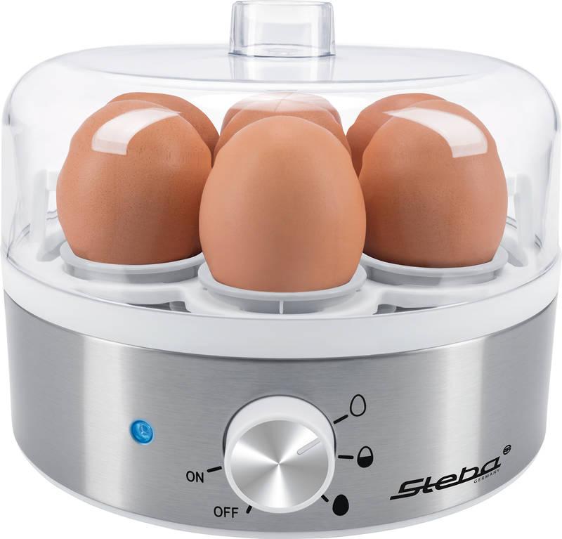 Vařič vajec Steba EK 6 stříbrný