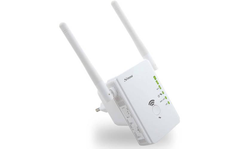 WiFi extender Strong 300 bílý, WiFi, extender, Strong, 300, bílý