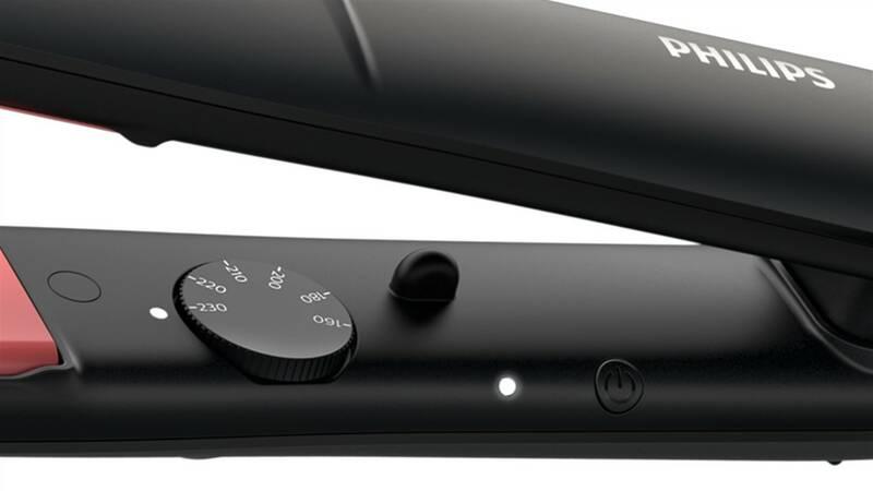 Žehlička na vlasy Philips BHS376 00 černá