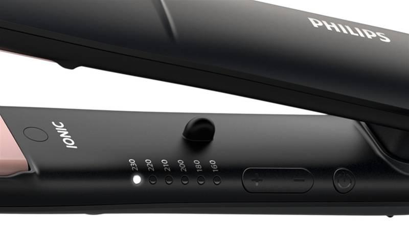 Žehlička na vlasy Philips BHS378 00 černá