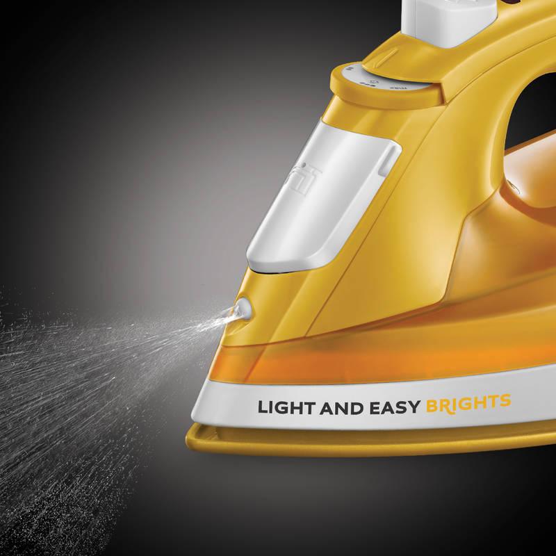 Žehlička RUSSELL HOBBS LIGHT & EASY 24800-56 žlutá