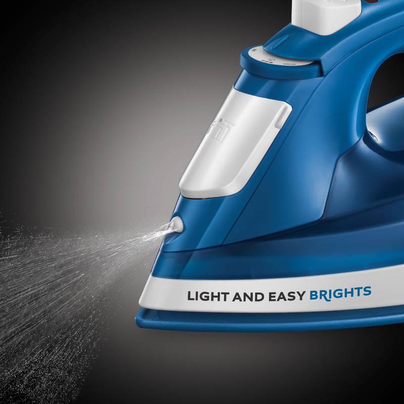 Žehlička RUSSELL HOBBS LIGHT & EASY 24830-56 modrá, Žehlička, RUSSELL, HOBBS, LIGHT, &, EASY, 24830-56, modrá