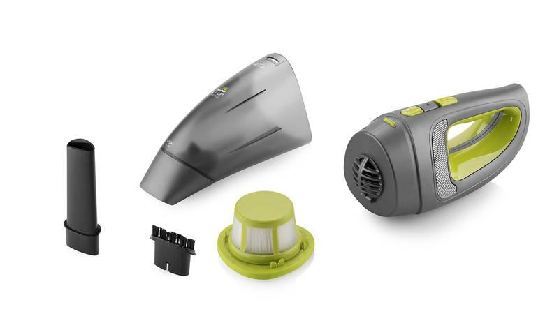 Akumulátorový vysavač ETA 342390000 černý zelený