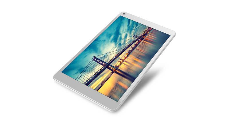 Dotykový tablet iGET SMART G101 stříbrný bílý