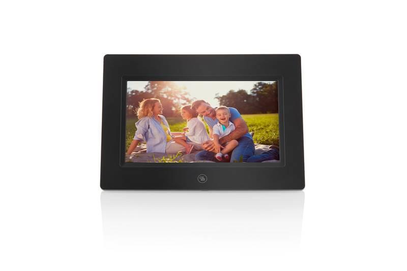 Elektronický fotorámeček GoGEN FRAME7WIFI černý