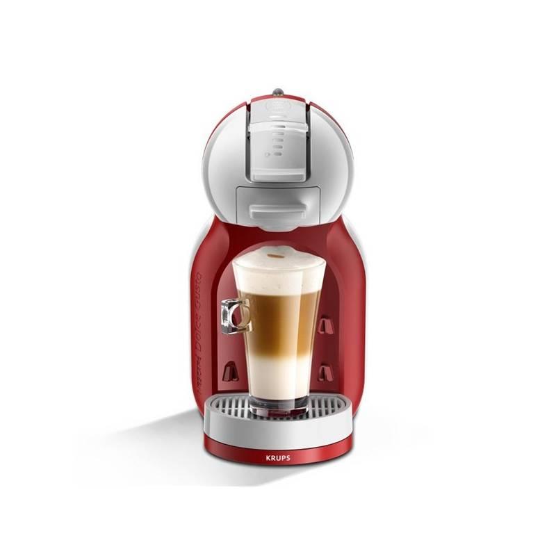 Espresso Krups NESCAFÉ Dolce Gusto Mini Me KP1205CS šedé červené