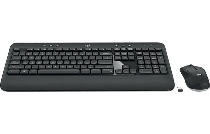 Klávesnice s myší Logitech Wireless Combo MK540 Advanced, CZ SK černá