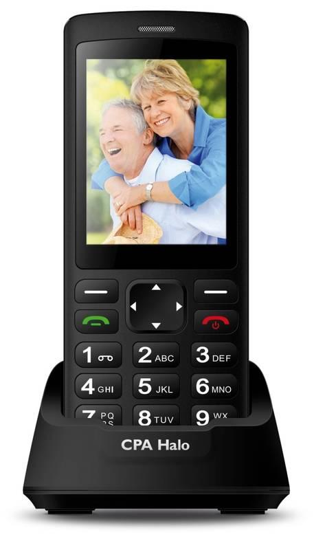 Mobilní telefon CPA Halo PLUS černý