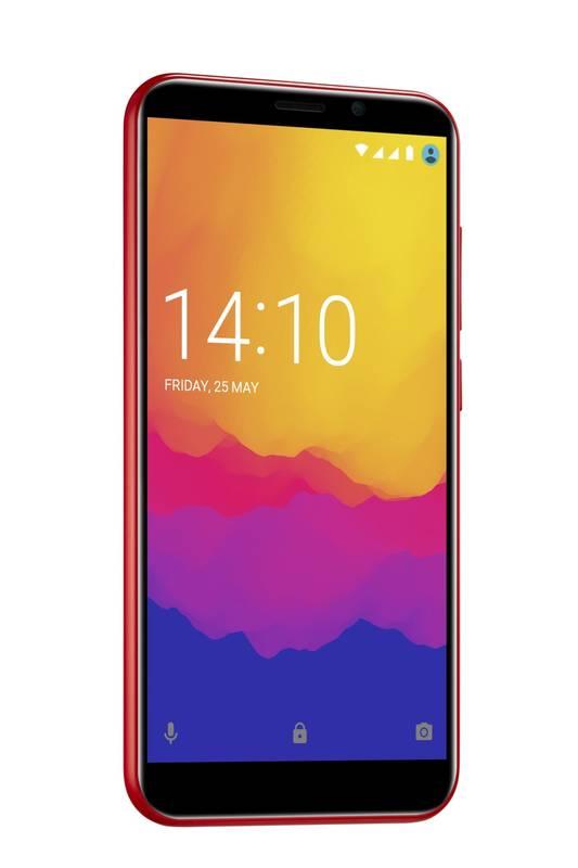 Mobilní telefon Prestigio Wize Q3 Dual SIM červený