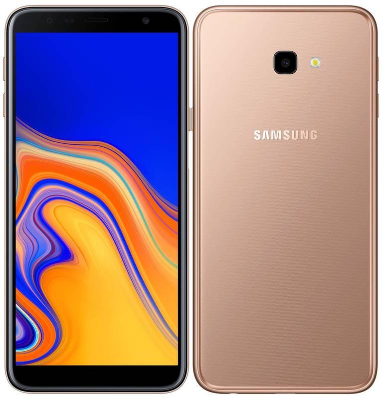 Mobilní telefon Samsung Galaxy J4 Dual SIM zlatý, Mobilní, telefon, Samsung, Galaxy, J4, Dual, SIM, zlatý