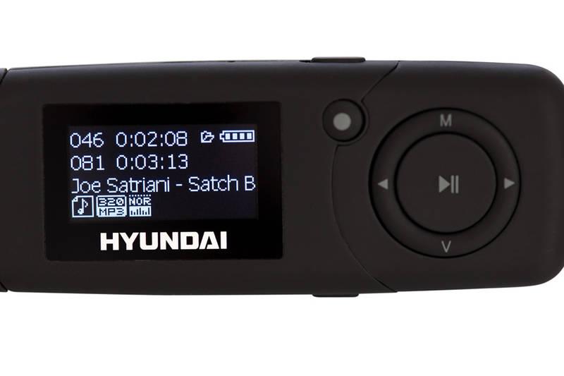 MP3 přehrávač Hyundai MP 366 GB8 FM B černý
