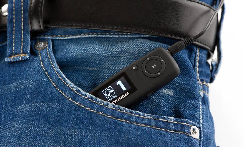 MP3 přehrávač Hyundai MP 366 GB8 FM B černý