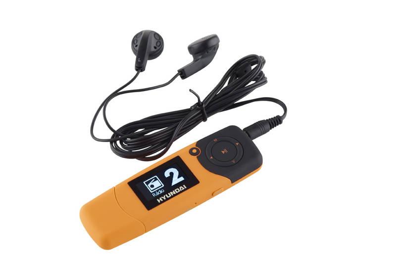 MP3 přehrávač Hyundai MP 366 GB8 FM O oranžový