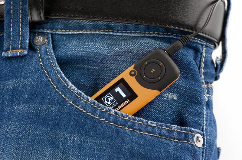 MP3 přehrávač Hyundai MP 366 GB8 FM O oranžový