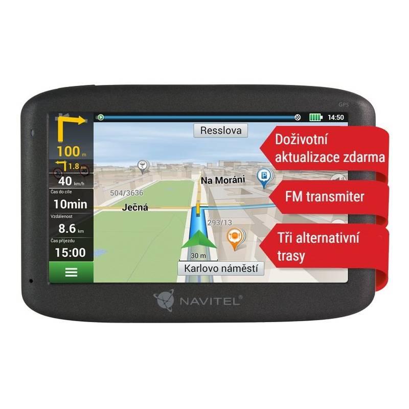 Navigační systém GPS Navitel E500 černá