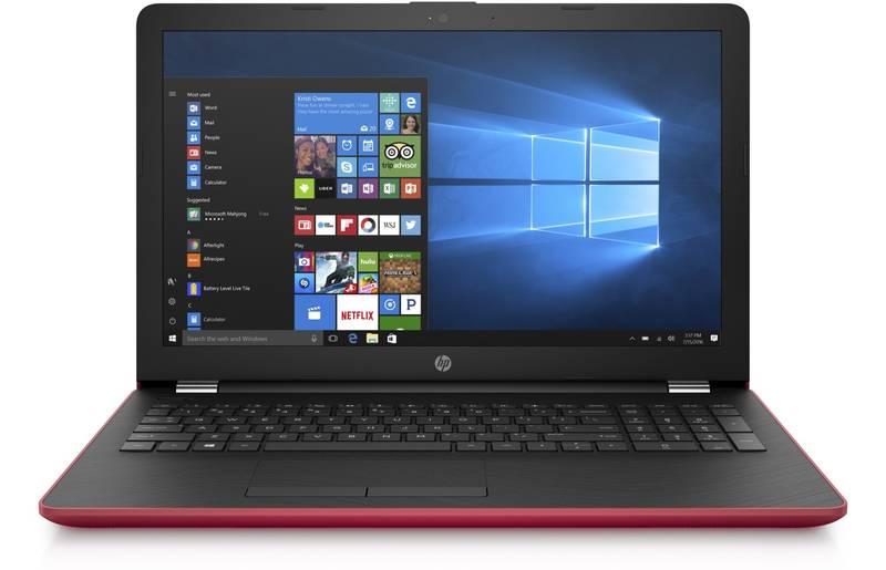 Notebook HP 15-bw052nc červený