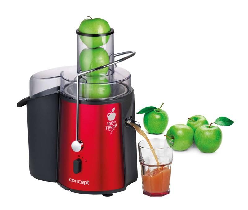 Odšťavňovač Concept LO7028 červený