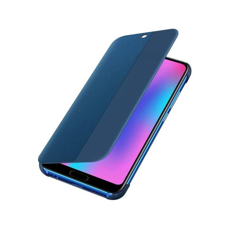 Pouzdro na mobil flipové Honor 10 modré