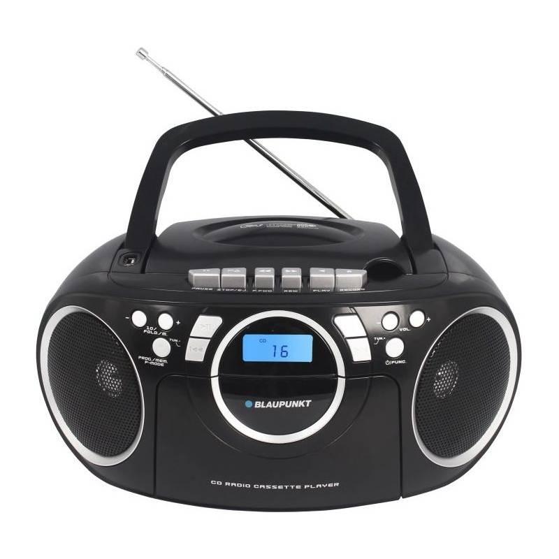 Radiomagnetofon s CD Blaupunkt BB16BK černý