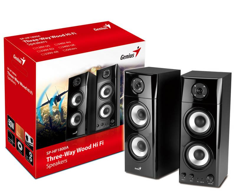 Reproduktory Genius SP-HF1800A 2.0 černá