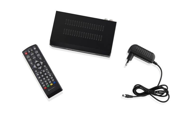 Set-top box GoGEN DVB168T2PVR černý, Set-top, box, GoGEN, DVB168T2PVR, černý