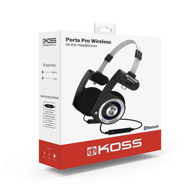 Sluchátka Koss PORTA PRO Wireless černá