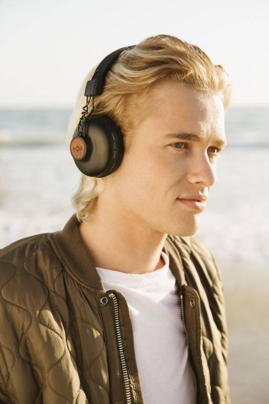Sluchátka Marley Positive Vibration 2.0 Bluetooth černá